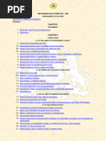 KARNATAKA UPDATED STAMP ACT (As of May 2024)