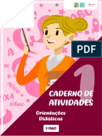 1 Ano Caderno 1 EPV - OrientaÃ Ã Es DidÃ¡ticas