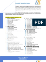 Dynamics AX - Financial Series Module