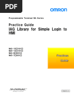 v452 Na Series Programmable Terminal - Iag Library For Simple Login To Hmi Users Manual en