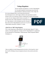 Voltage Regulator