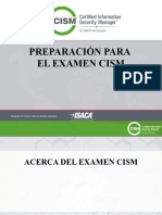 CISM 15e Exam Prep Spanish