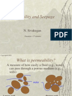 Permeability and Seepage