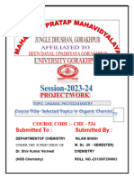 Organic Photochemistry Nilam