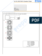 SSC CPO Oct 05 2023 Shift 3 Question Paper