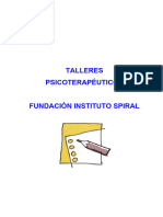 10.6 Talleres Psicoterapeuticos