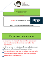 Aula 4. Estruturas de Mercado