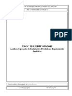 PROC-IBR-EDIF-050-2015-Projeto de Esgotamento Sanitário