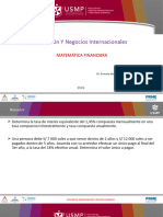 Mat Fin Sesión 06 Ecuaciones de Valor y Tasas de Interés