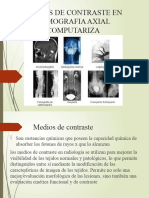 Tema 2 Medios de Contraste en Tomografia