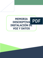 Eq. 8 Memoria de Voz y Datos