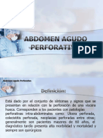 Abdomen Agudo Perforativo