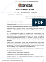 LEI #14.132 DE 24 DE JANEIRO DE 2006 Catálogo de Legislação Municipal