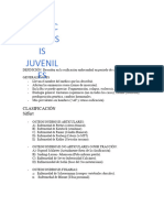 Osteocondrosis Juveniles