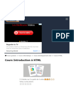 Cours Introduction À HTML - Cours HTML