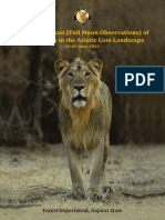 Asiatic Lion Poonam Avlokan 2020