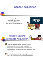 Social Contexts of Second Language Acqui