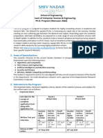 Exploring The World of Research: PHD in Computer Science