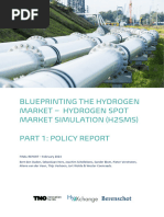 HyXchange - Blueprinting The Hydrogen Market - Hydrogen Spot Market Simulation Policy Report 2024