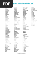 Computer Related Words List 1