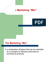 Chapter 1 Marketing Mix Product