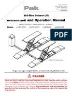 BendPak MDS-6-EXT-EXTF-LP-LPF Mid-Rise Scissor Lift 5900030 Install-Oper Manual D4!8!2023