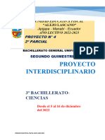 3ºbgu - Proyecto 4 - 2do Parcial - 2ºquim-2022-2023