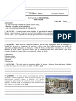 6° Ano - I Avaliação de História - III Unidade Ok