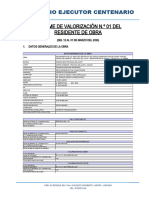 Informe Del Residente de Obra