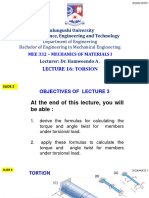 Lecture 16 Torsion