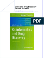 Full Ebook of Bioinformatics and Drug Discovery Richard S Larson Online PDF All Chapter