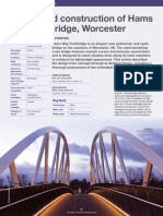 Design and Construction of Hams Way Footbridge Worcester