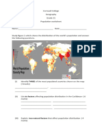 Grade 11 POPULATION Worksheet-1