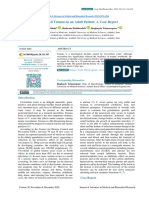 Generalized Tetanus in An Adult Patient