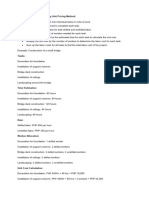 Quantity Surveying 1