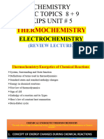 UNIT-5 Thermochemistry & Electrochemistry