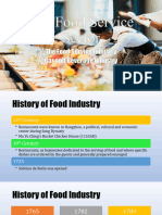 The Food Service Sector 1