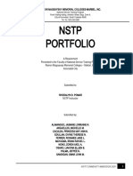 Group 3 Portfolio NSTP