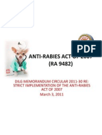 Anti-Rabies Act of 2007 (Ra 9482) 2