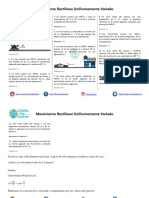 MRUV Ejercicios Resueltos PDF