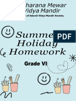 Summer HHW - Grade VI-2