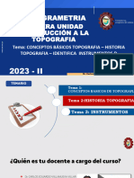 Sesión 1 - Conceptos Basicos y Historia Topografia