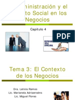 La Administración y El Impacto Social en Los Negocios