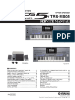 Yamaha Tyros 5 Service Manual