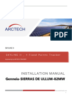 SkyLine II Installation Manual Genneia-SIERRAS de ULLUM-82MW