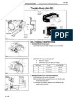 4A-FE Throttle Adjustments