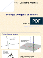 MAT105 Projecao Vetor