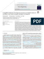 2022-Ma-A Simplified Method For Estimating The Permanent Accumulated Rotation of An Offshore Wind Turbine Monopile Throughout Its Design Life