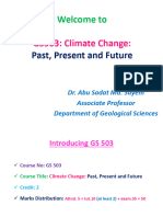 GS503: Climate Change:: Welcome To