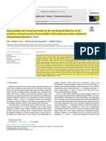 Experimental and Numerical Study On The Mechanical Behavior of 3D